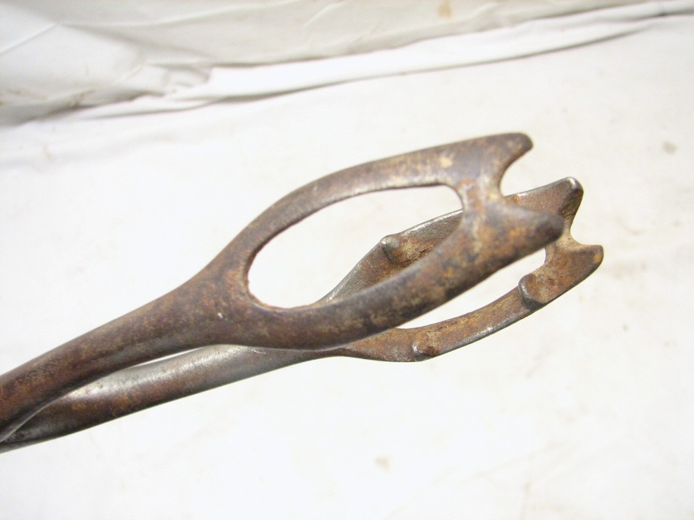 Antique 1890 Patent Pig Puller Veterinary Forceps Birthing Tool
