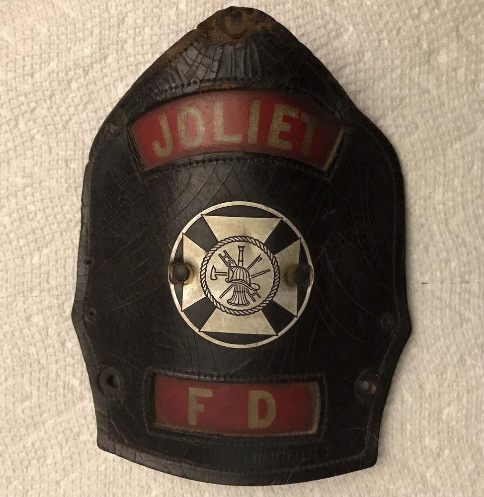 Antique Cairns Leather Fire Helmet Front