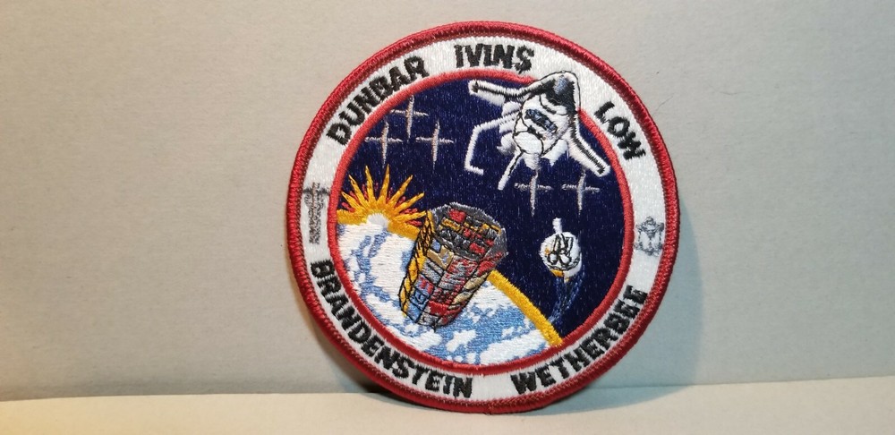STS-32 SPACE SHUTTLE PATCH "BRANDENSTEIN-WETHERBEE-DUNBAR-IVINS-LOW"