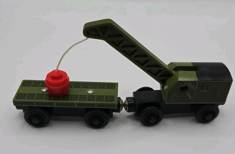 Thomas & Friends Breakdown Train & Flatbed Wooden Railway Tank Engine