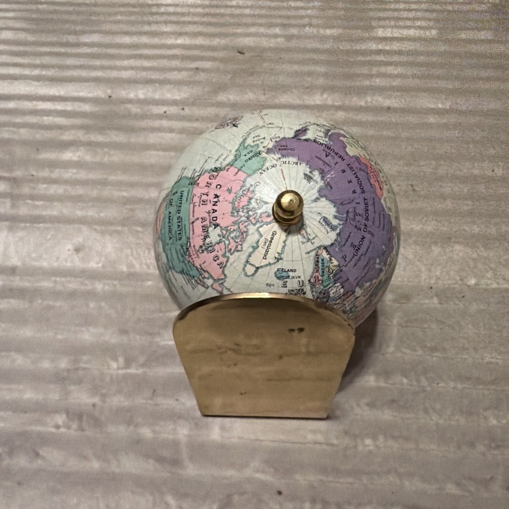Legend Globe World Map Raised Made in Korea
