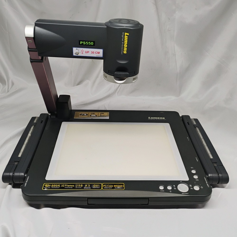 Lumens PS550 Digital Presenter Document Camera-With Remote Tested Working