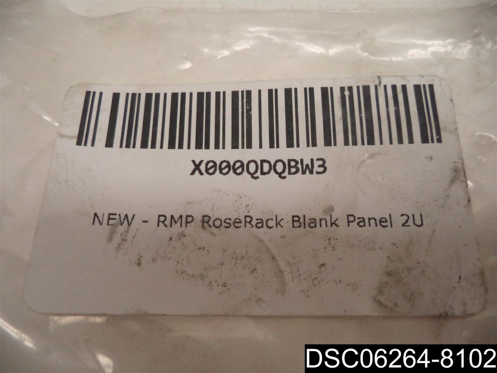 RMP RoseRack Blank Panel 2U
