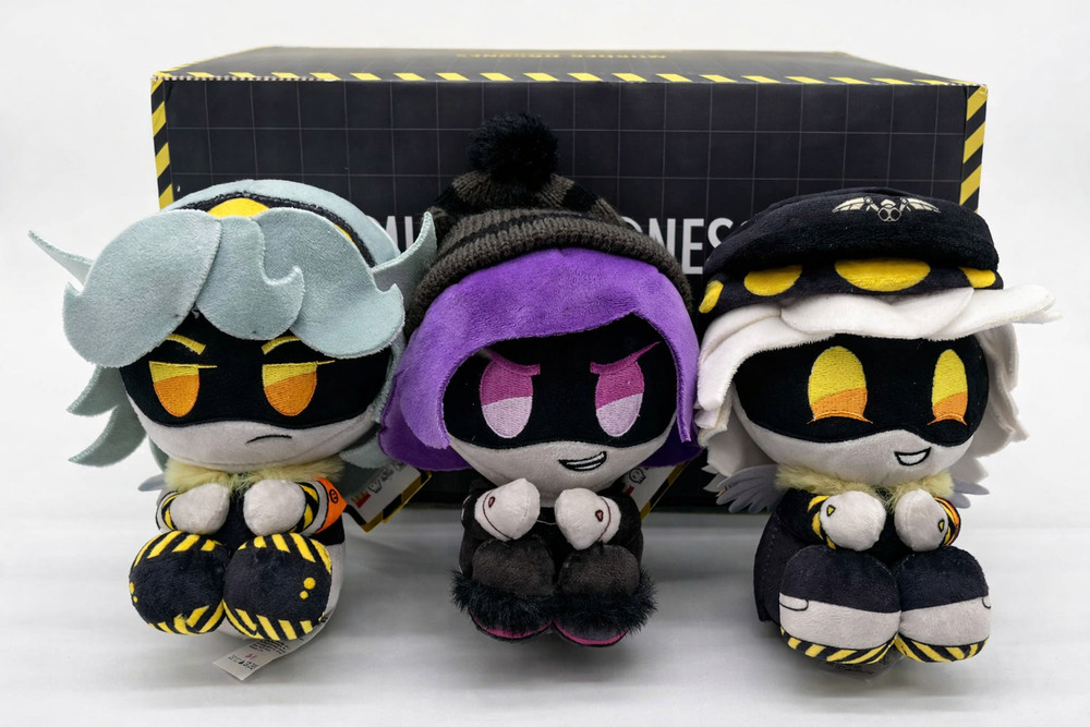 3x Murder Drones Uzi V N Lil Fellas Glitch Official 8" Plush Authentic w/ Tags