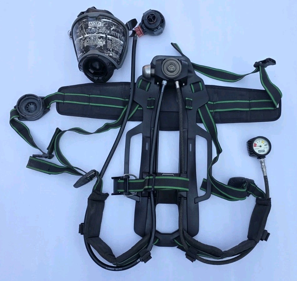 MSA G1 SCBA SET WITH HARNESS WITH FULL FACE MASK FOR MSA MAKE USA
