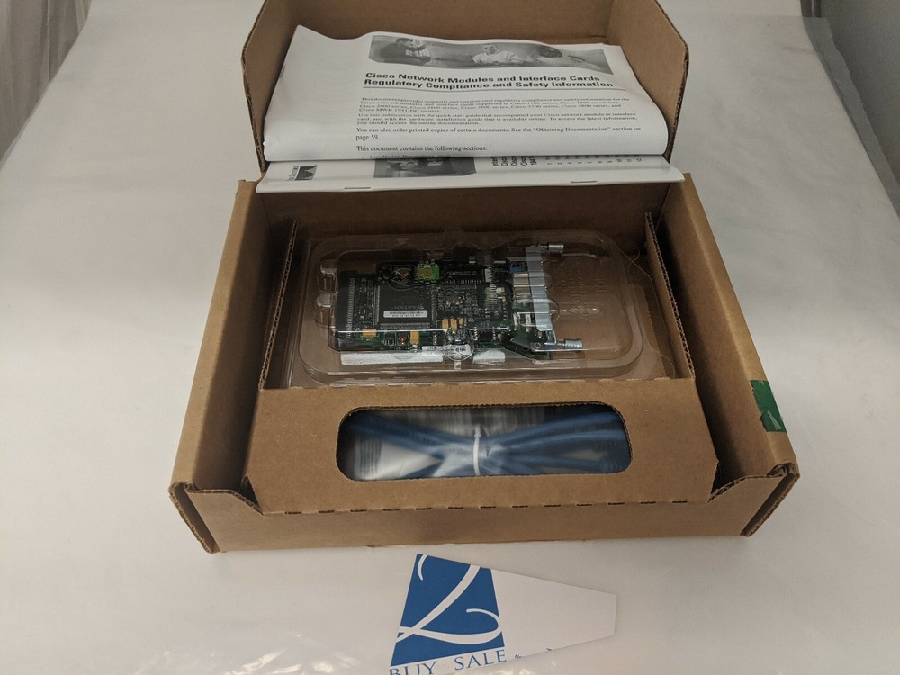 New Cisco WIC-1DSU-T1-V2 WAN Interface Card Open Box