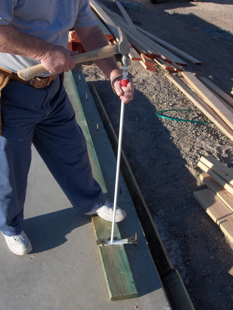 Stand Up Foundation Bolt Hole Marker