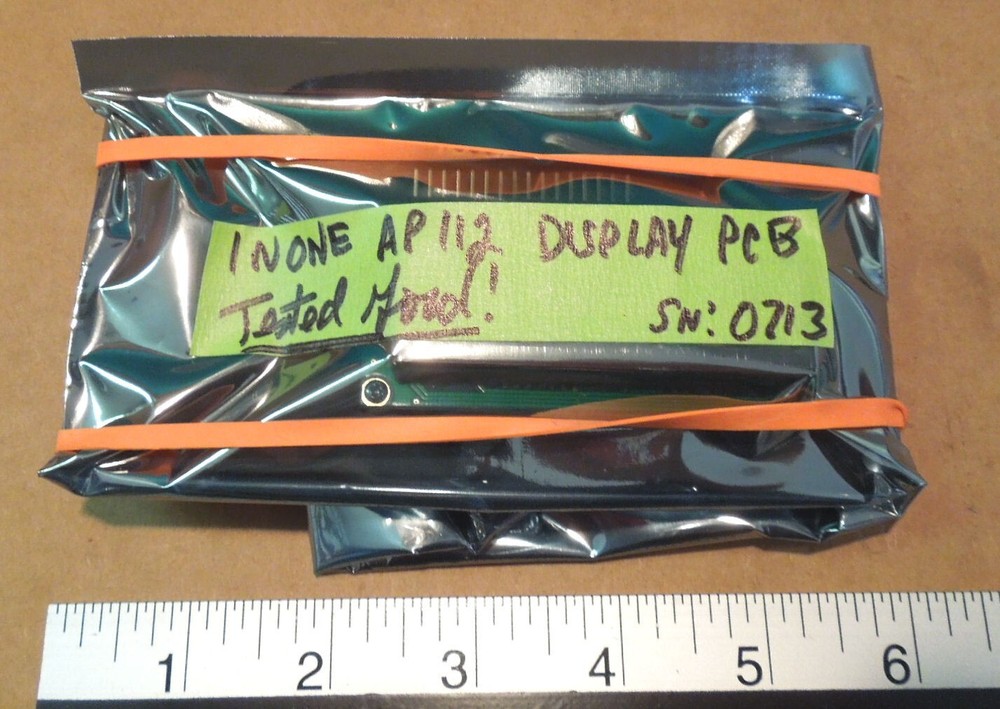 AP Automatic Products 112 113 snack machine Inone display pcb - Tested good