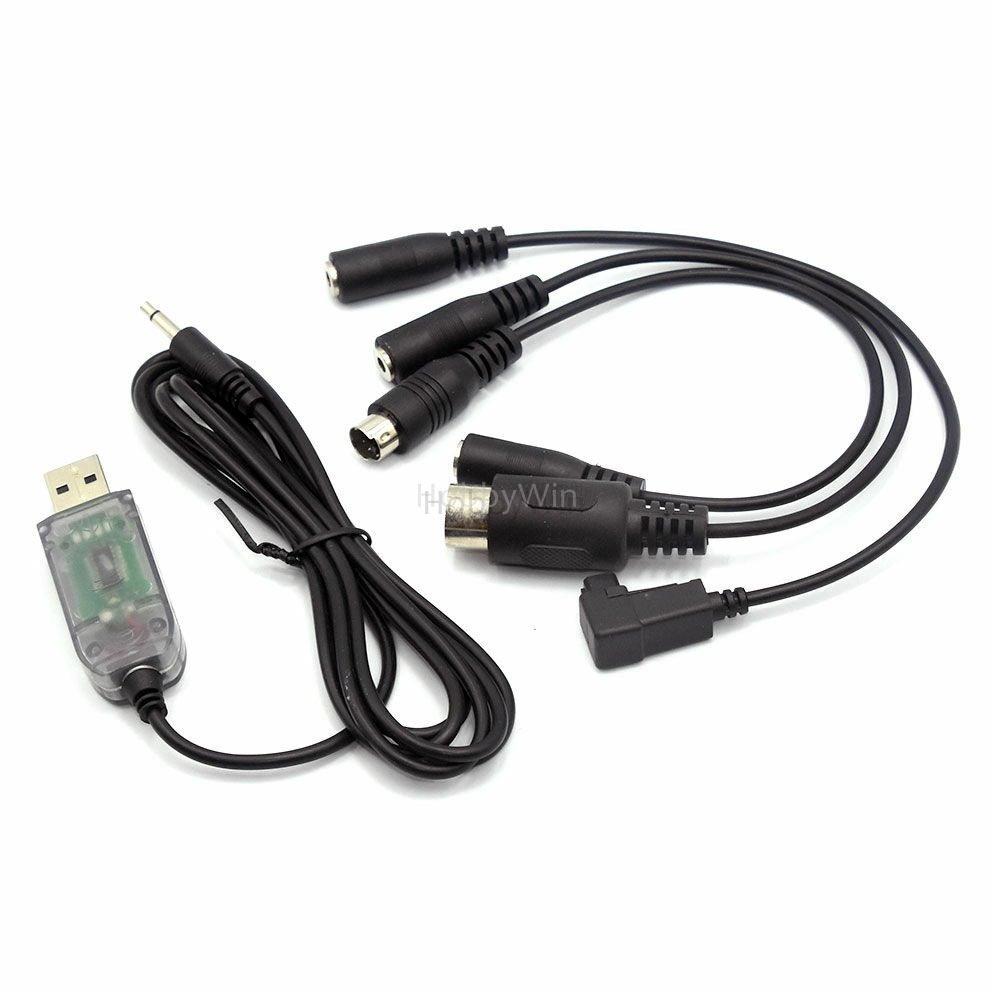 Dynam RC Flight USB Simulator Cable & Dongle Model Airplane Warbird Helicopter