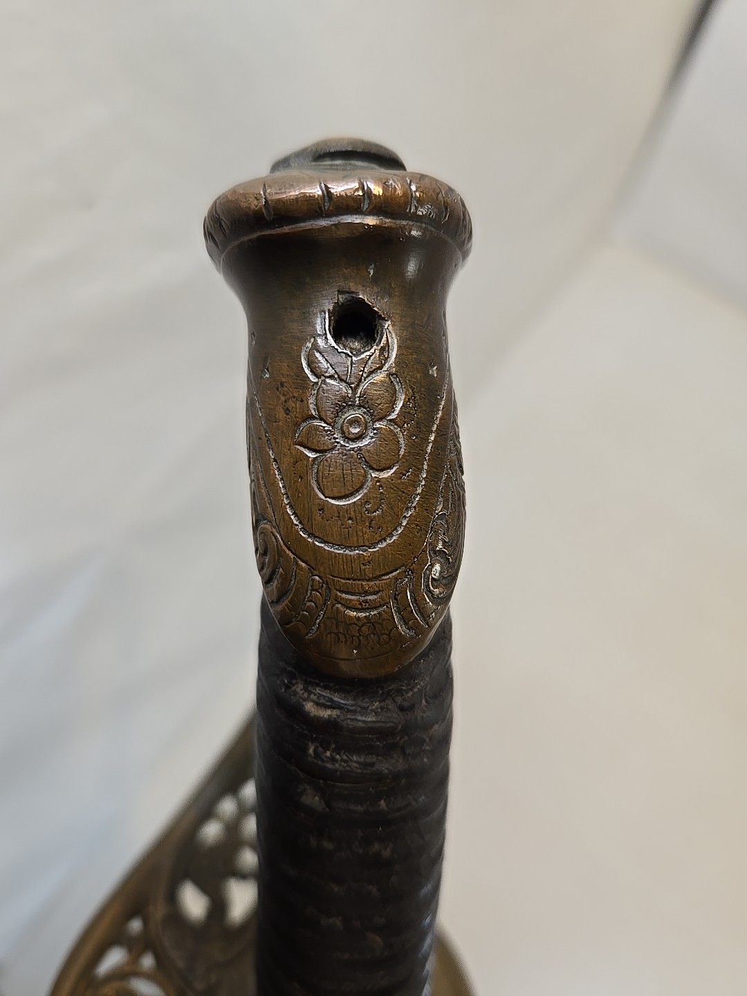 Civil War Model 1850 Foot Officers Sword with Scabbard, Used