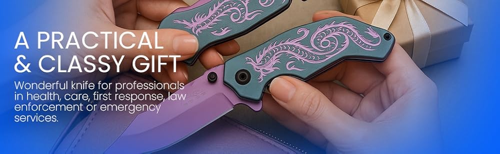 Flying Dragon Assisted Open Rescue Utility Folding Knife