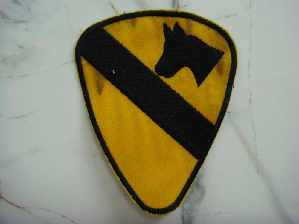US 1st CAVALRY DIVISION, VIETNAM WAR PATCH