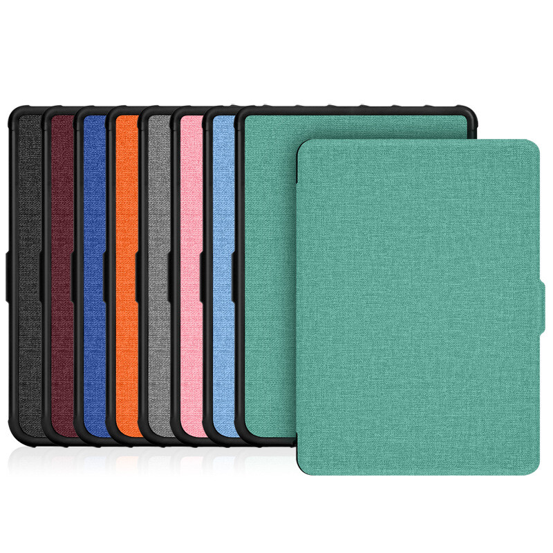 For Kobo Clara HD 2018 6" Smart Folio Cover E-book Reader Case With Hand Strap