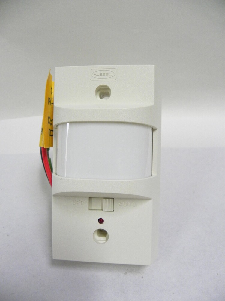UNUSED Hubbell WSS750A Sensor Auto Wall Switch Office White (A5)