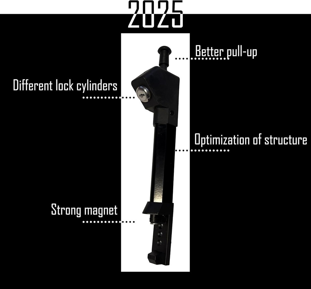 Magnetic Top Pull Gate Latch - Secure Your Pool and Garden Gates with Ease
