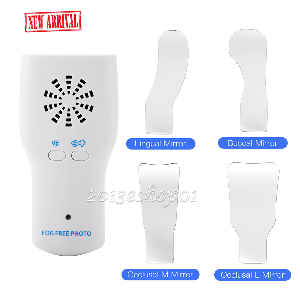 Dental Automatic Anti-fog Mirrors oral photography Reflector Glass Defog Mirrors