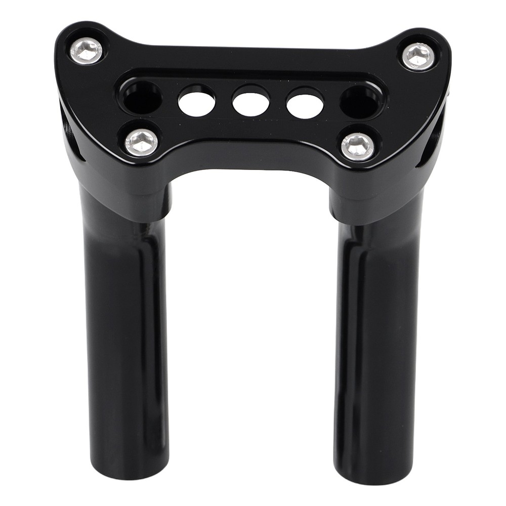 Black 6.5" Pullback Handlebar Riser Top Clamp For Harley Road Glide FLTR V-Rod