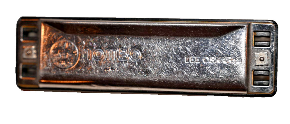 Lee Osker TOMBO harmonica 1st  A  2nd E with case