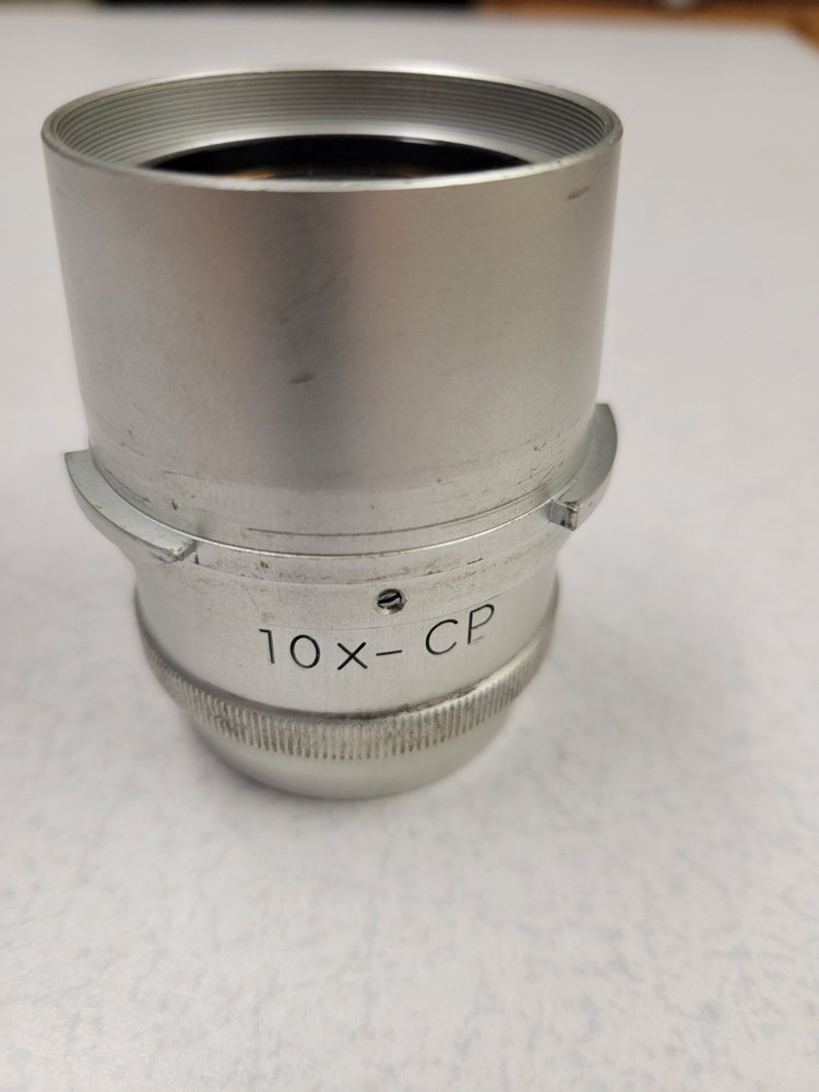 NIKON VINTAGE MICROSCOPE OBJECTIVE 10X-CP AS IS OPTICS