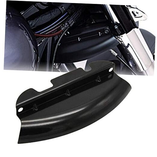 Lower Triple Tree Wind Deflector Compatible with for Touring Electra Black