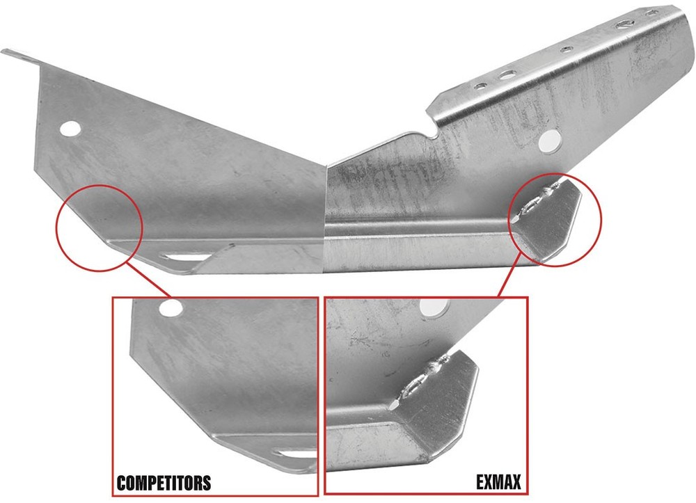 Extreme Max 3005.3871 Pontoon Trailer Bunk Bracket - Each