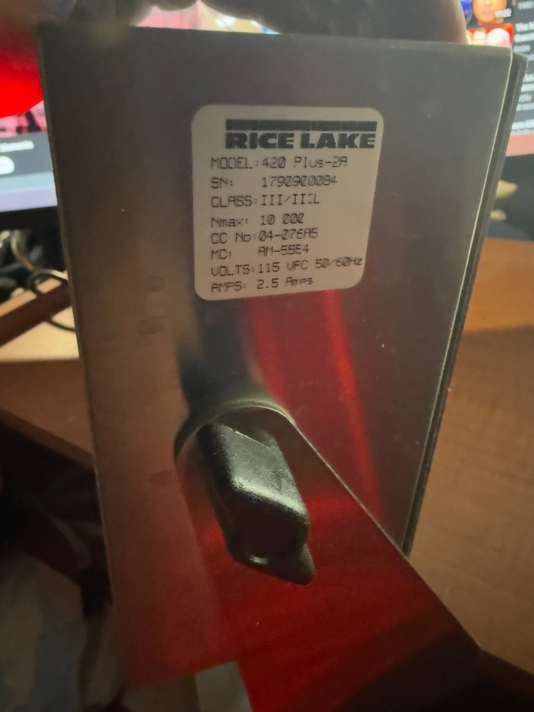 Rice Lake 420 Plus Indicator