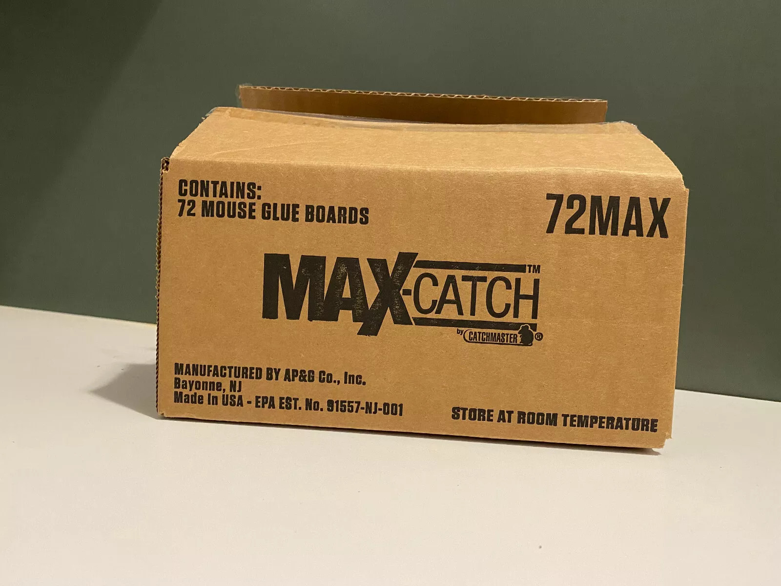 MaxCatch Glue Traps 72MAX Pest Boards Catch Mice, Water-bugs & Insects