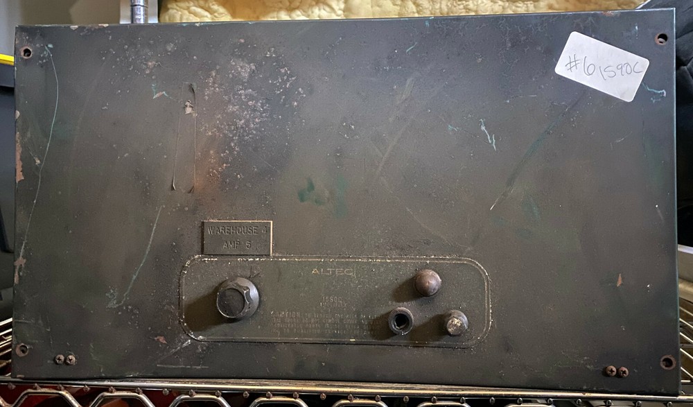 Vintage ALTEC 1590C Solid State Industrial Amp Amplifier Unit UNTESTED AS-IS #6