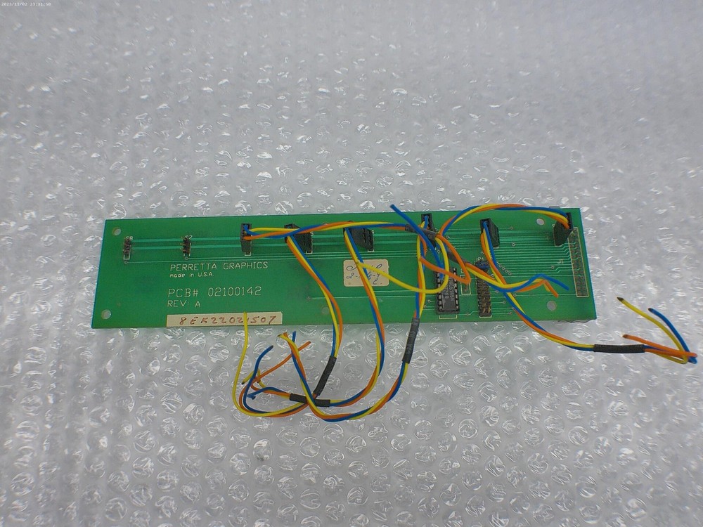 PERRETTA GRAPHICS 02100142 CIRCUIT BOARD UNMP