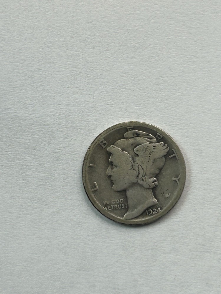 1924S Mercury Dime G+