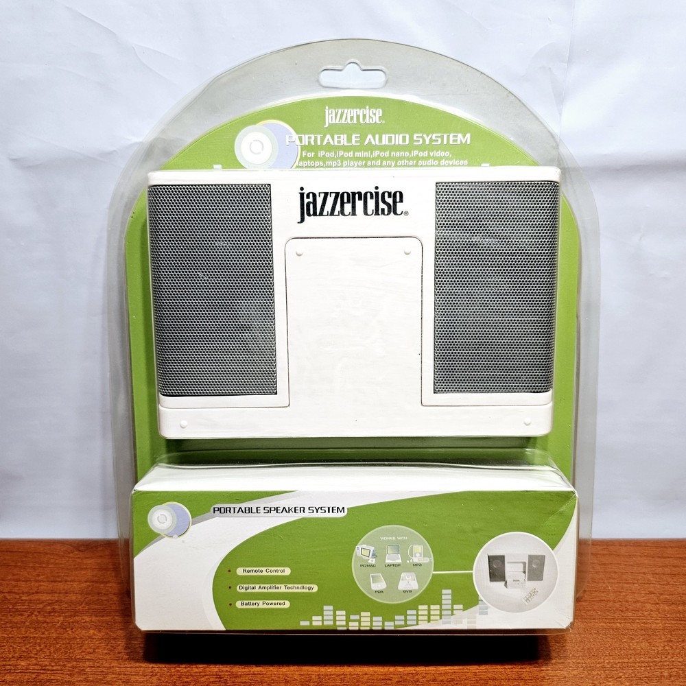 Jazzercise Portable Audio System Ipod Mp3