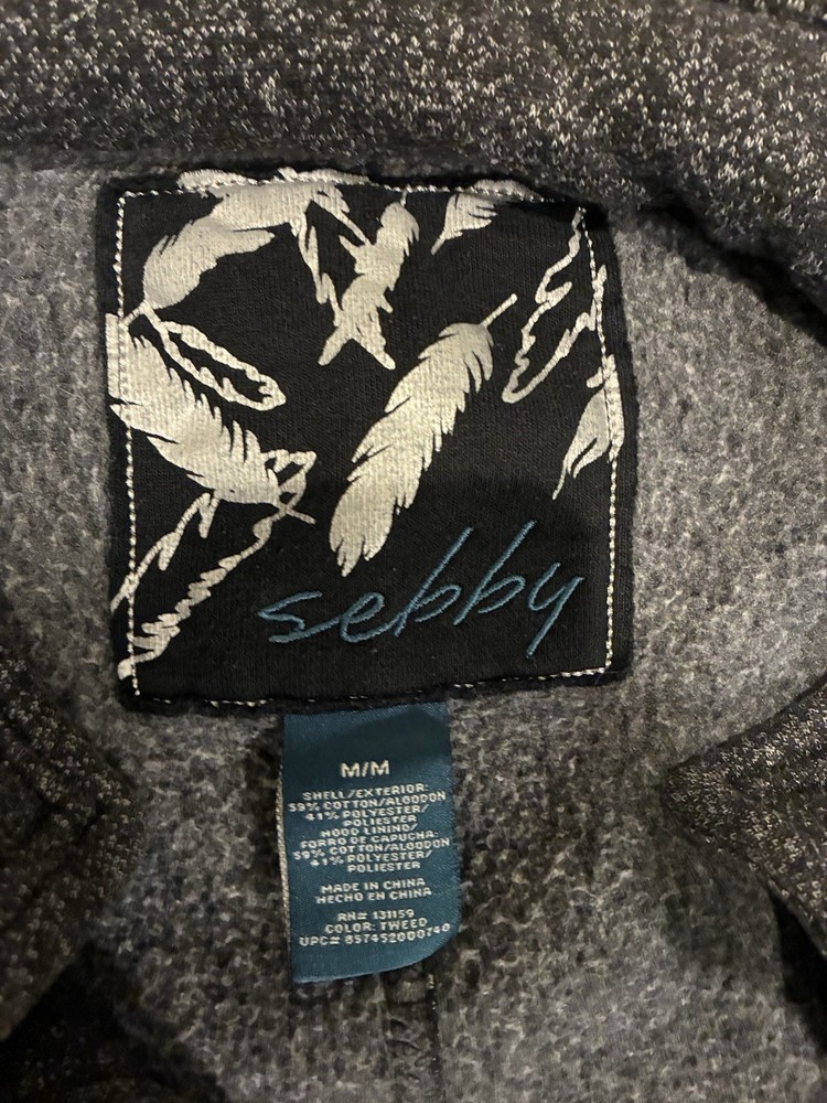 Women’s Sebby Hooded Jacket Size Medium Black