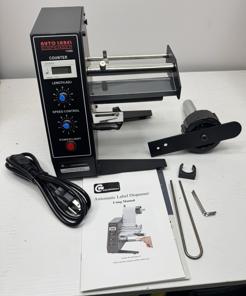 Automatic Auto Label Dispenser Separating Machine Auto Counting 0-999999 1150D