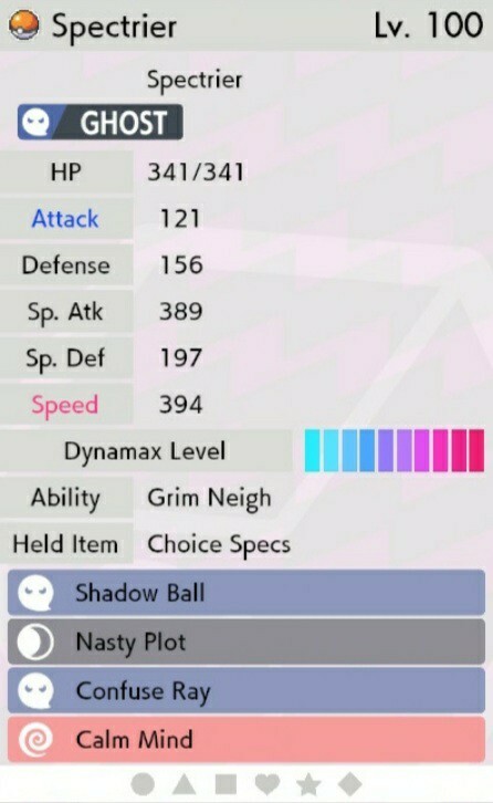 Spectrier For Pokémon Sword & Shield