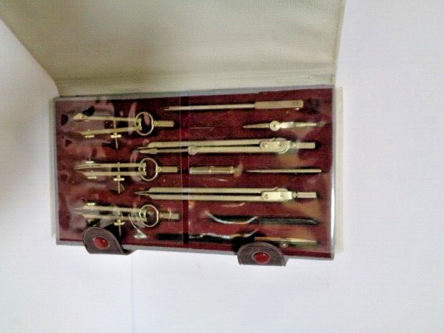 Vintage Alvin W. Germany Drafting Set Central Co. 159