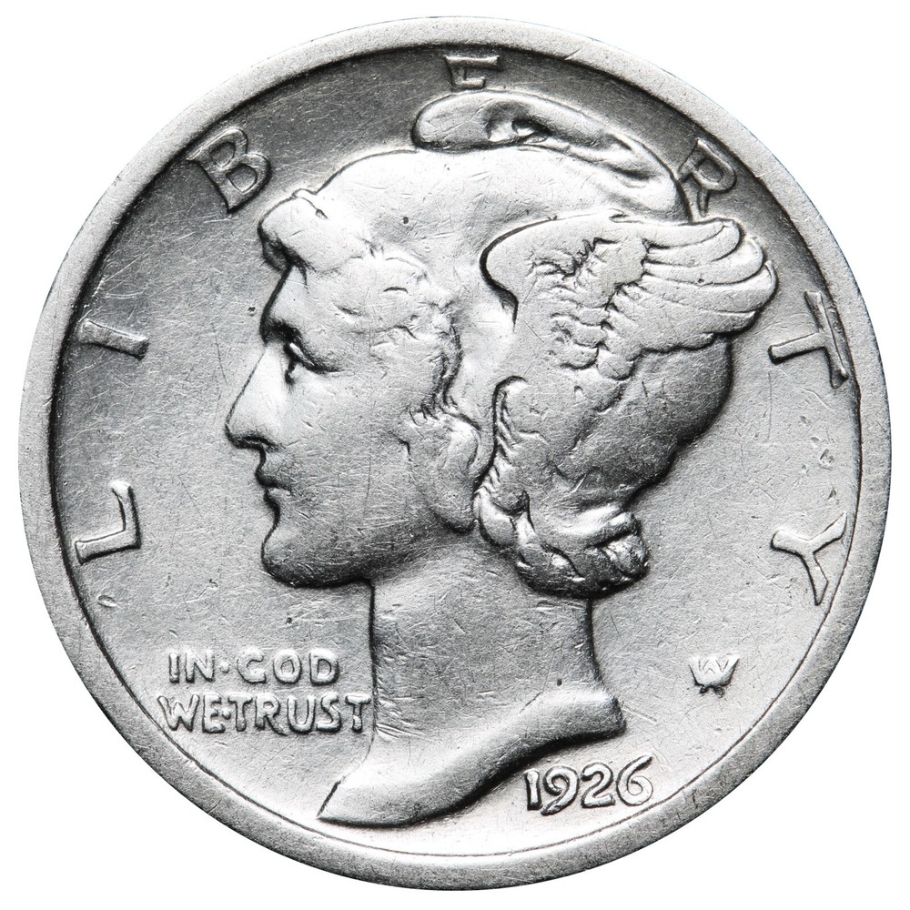 1926-D Mercury Dime Better Grade Nice Coin!