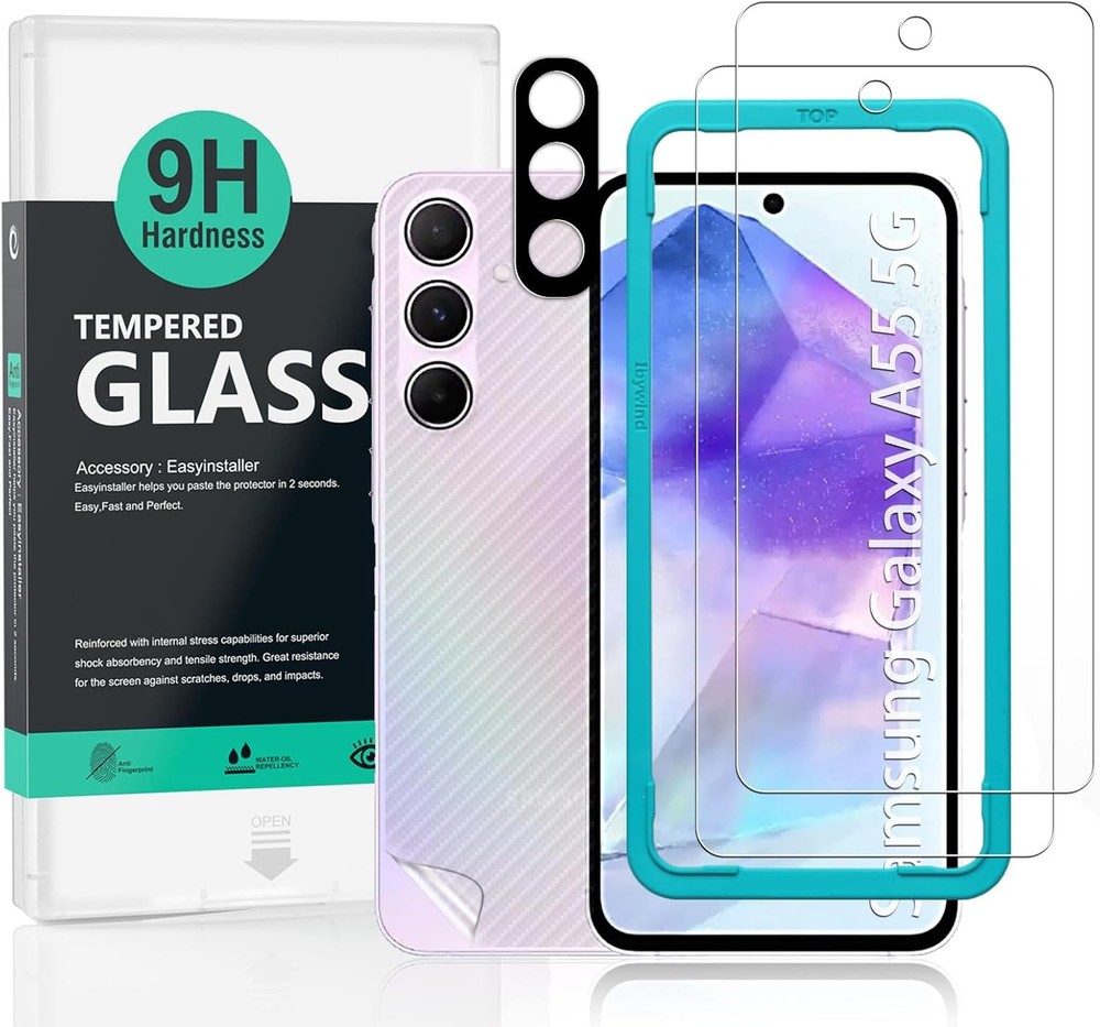 Screen Protector For  Galaxy A55, 9H Hardn Tempered
