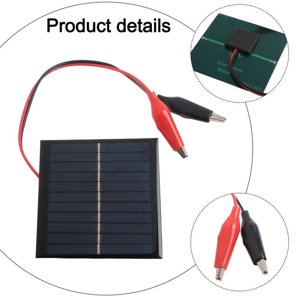 Smart Design Compact and Efficient Outdoor Water Resistant Solar Panel