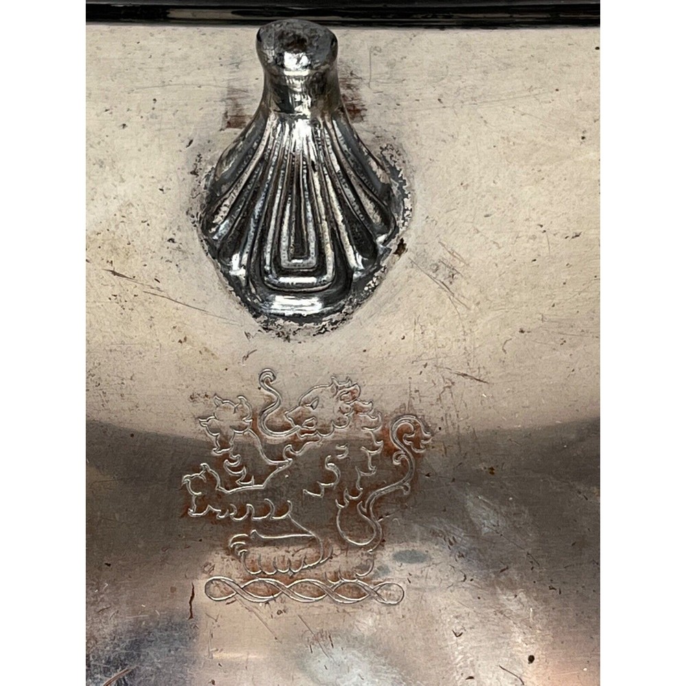 Vintage Serving Dish E.P.C. OOLE Silver Co., Mass. Silvertone