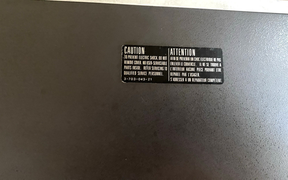 Sony BVG-1500 Rack Mounted Time Code Generator PAL Video Format Very Good