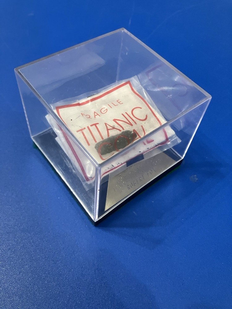 1996 Authentic Anthracite Coal from 1912 Titanic