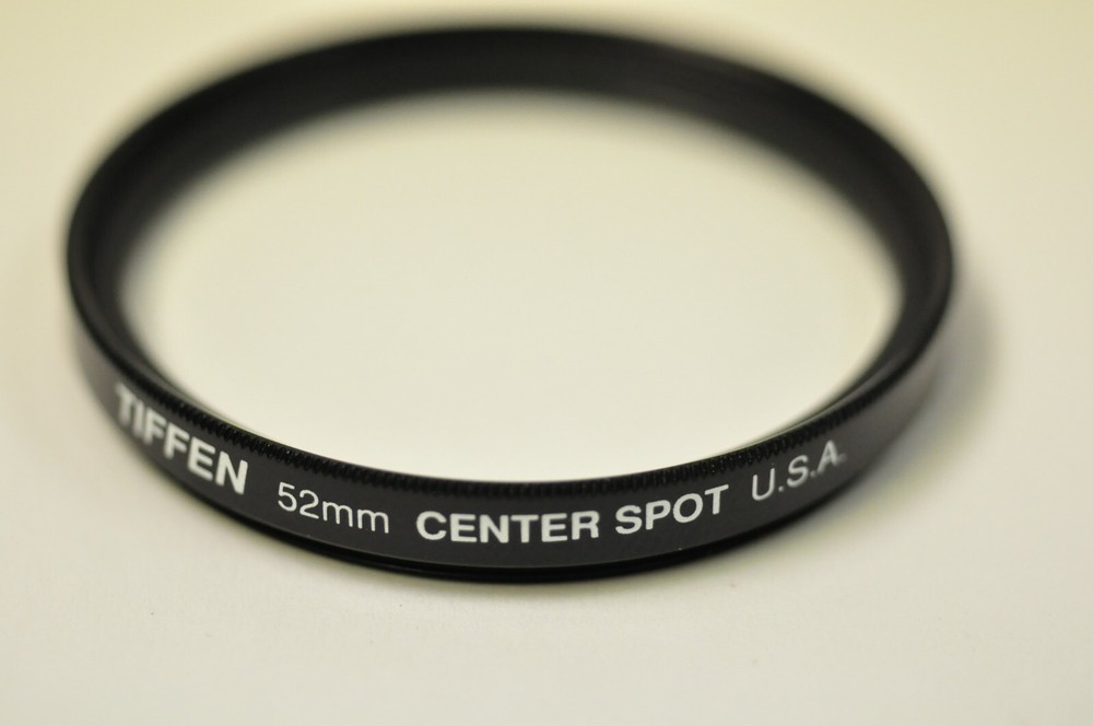 Tiffen 52mm Center Spot filter. New