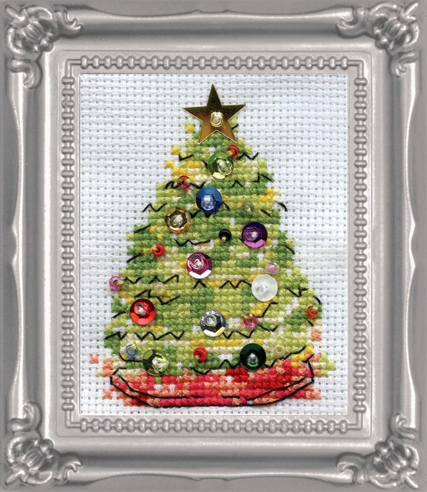 Christmas Tree Counted Cross Stitch Kit