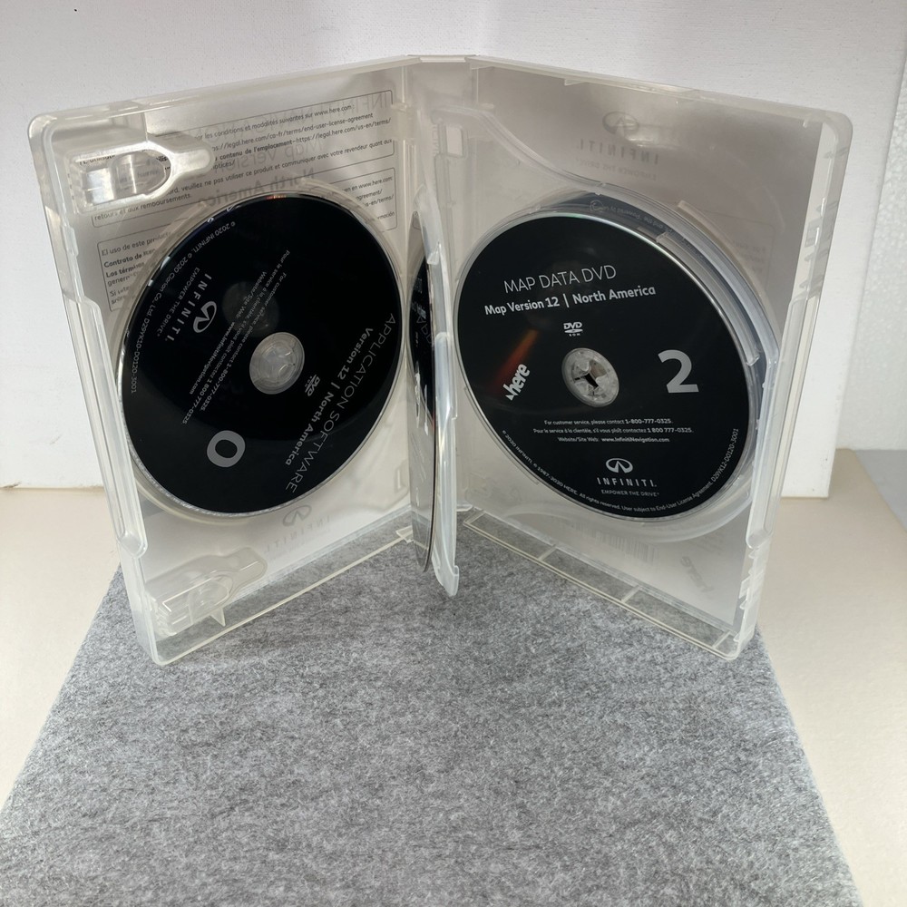 Infiniti Navigation System Map Version 12 North America 2020 Sealed