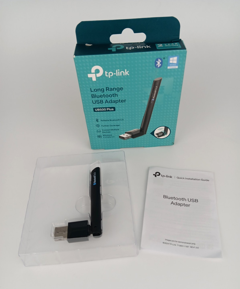 TP-Link Long Range Bluetooth USB Adapter (UB500 Plus) Windows 11/10/8.1/7