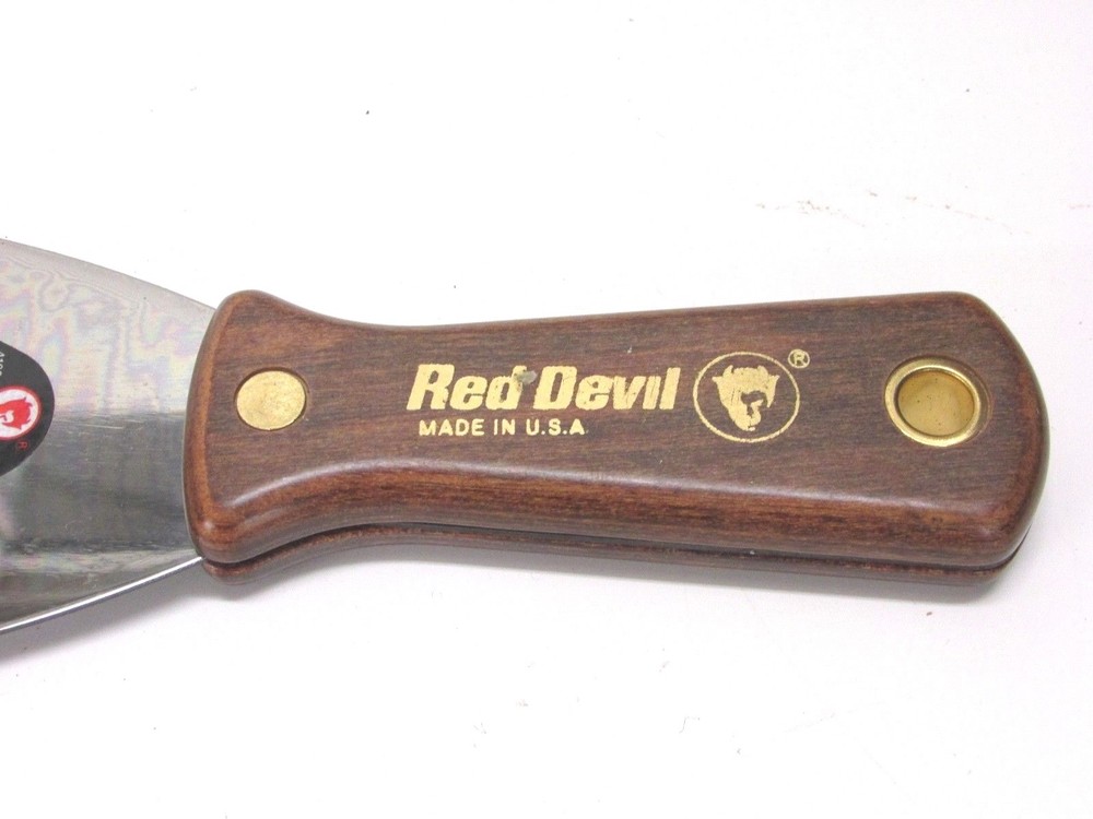 NEW! RED DEVIL PROFESSIONAL 3" ZIP-A-WAY SCRAPER STIFF KNIFE, #4109