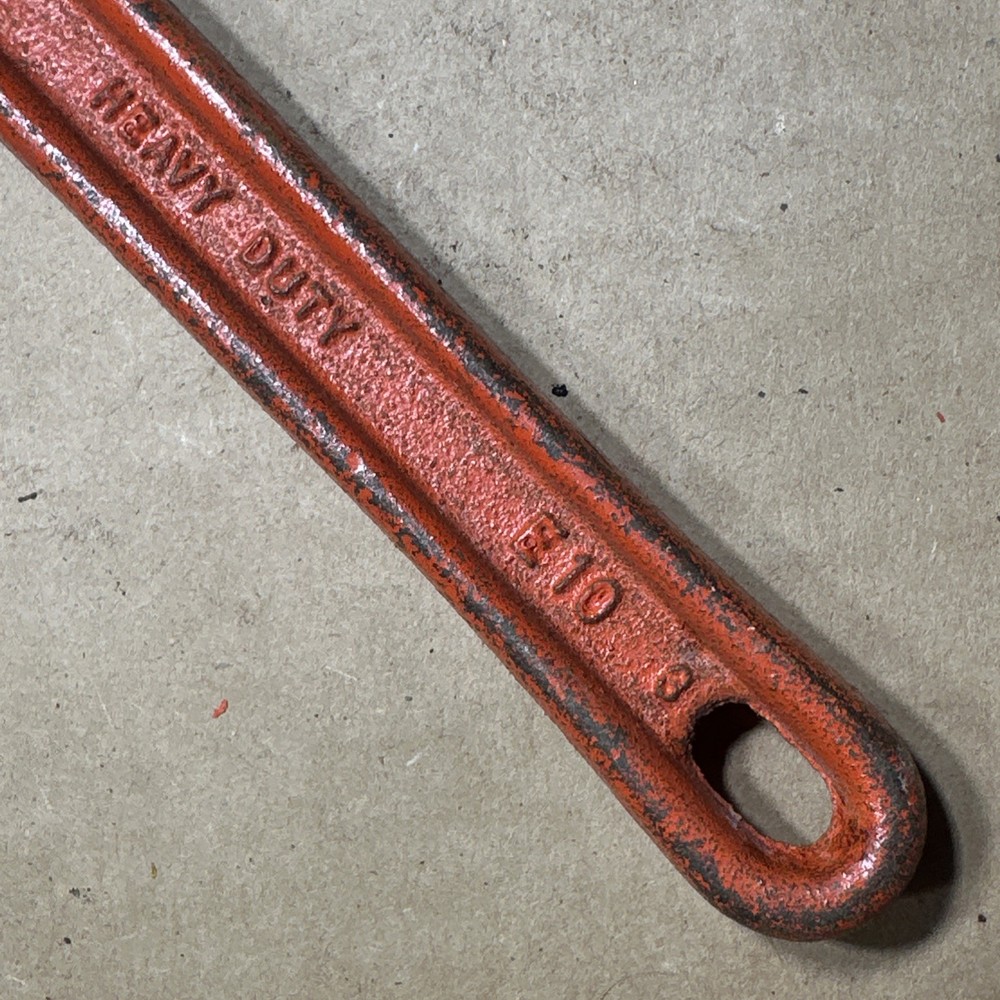 RIDGID E10 Offset Pipe Wrench U.S.A. MADE TOOL, E-10 *FREE SHIPPING *.
