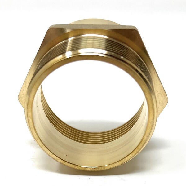 G Thread (Metric BSPP) Female to NPT Male Adapter - Lead-Free (2" x 2")