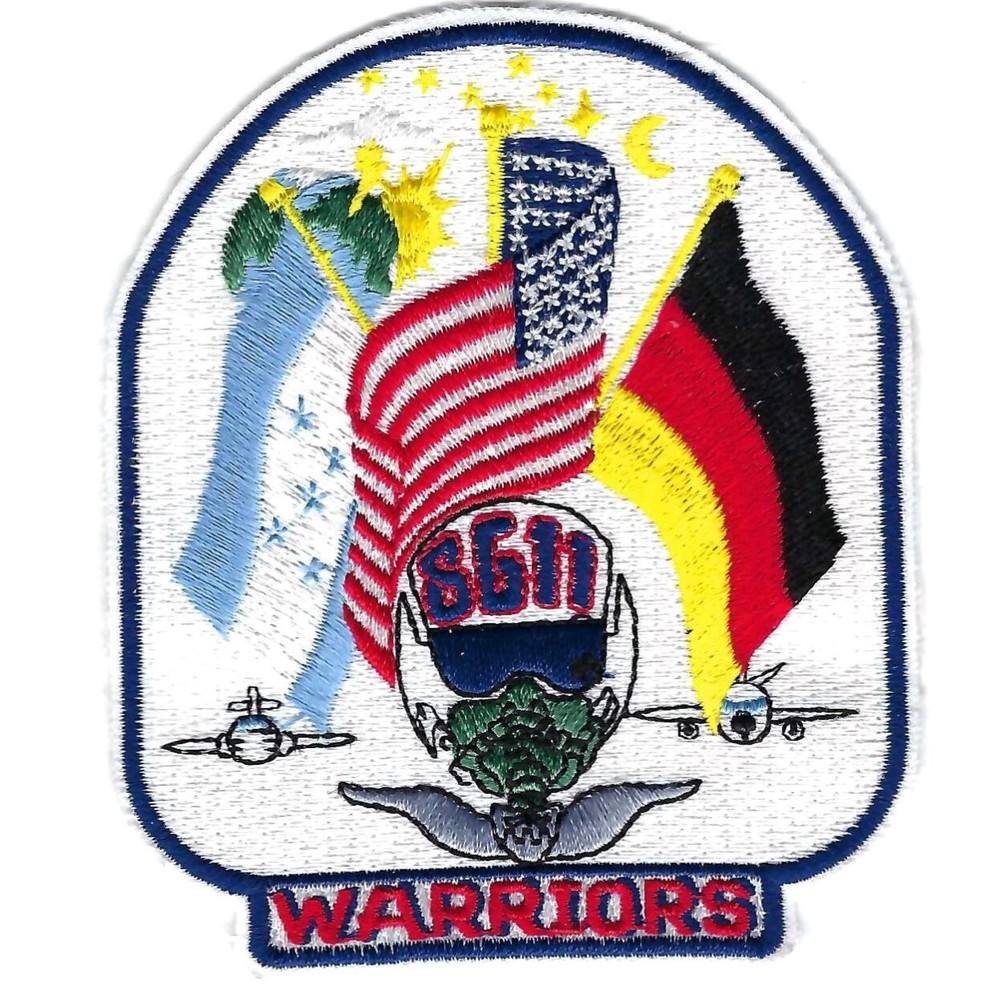 80's USAF NAVIGATOR TRAINING  CLASS 86-11 "WARRIORS" patch