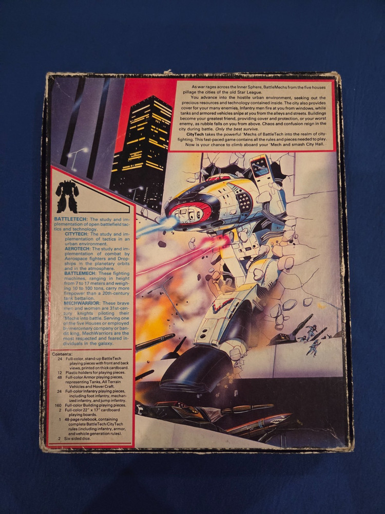 Citytech Box Set - Battletech (Complete)